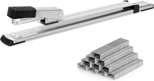 Long reach stapler with - reach,